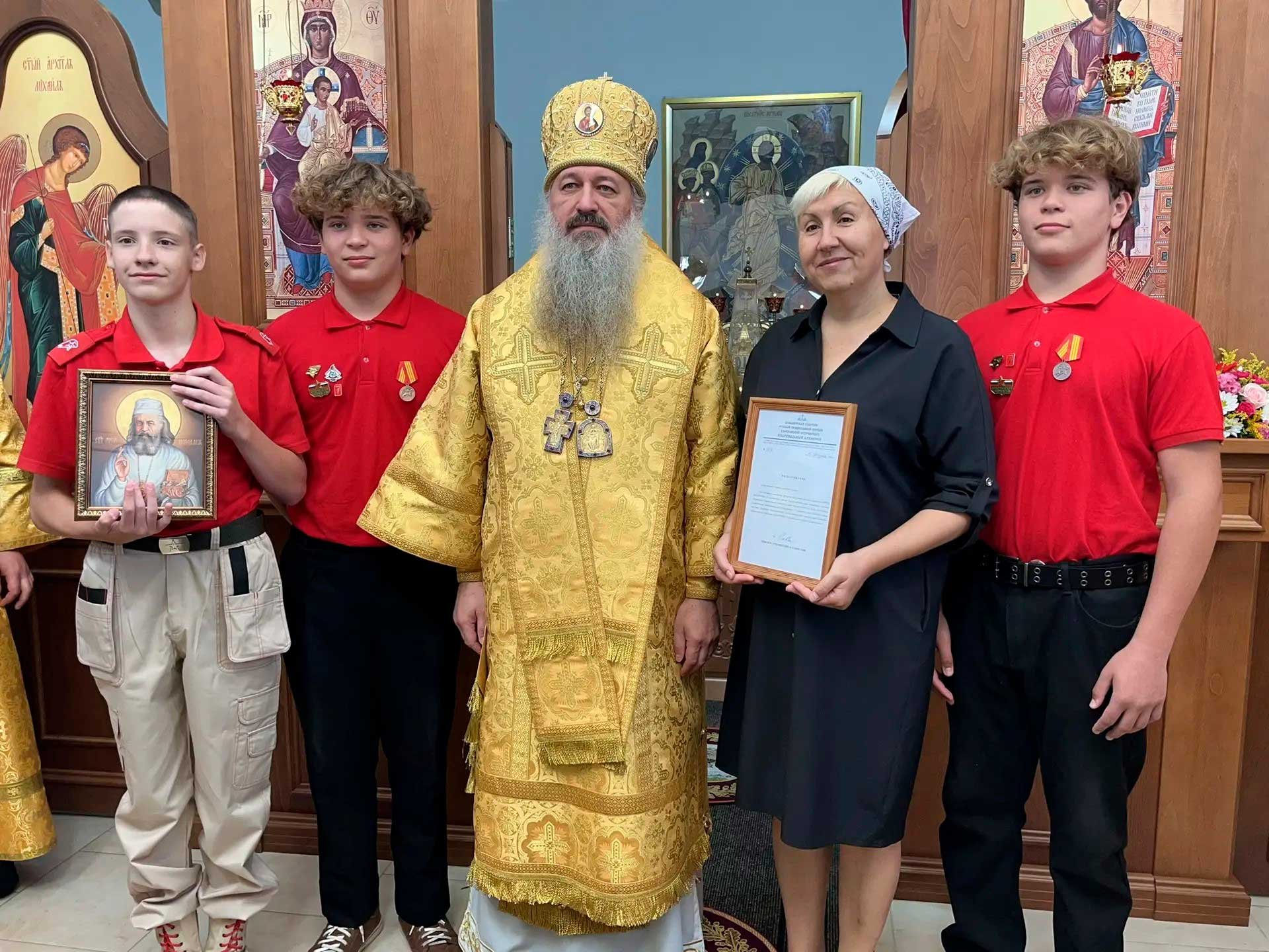 Сегодня в Храме-Часовне прошла торжественная служба, приуроченная к Успенскому посту.