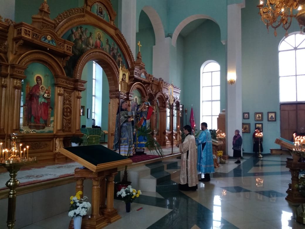 Состоялась праздничная Божественная Литургия в честь иконы Казанской иконы Божьей Матери